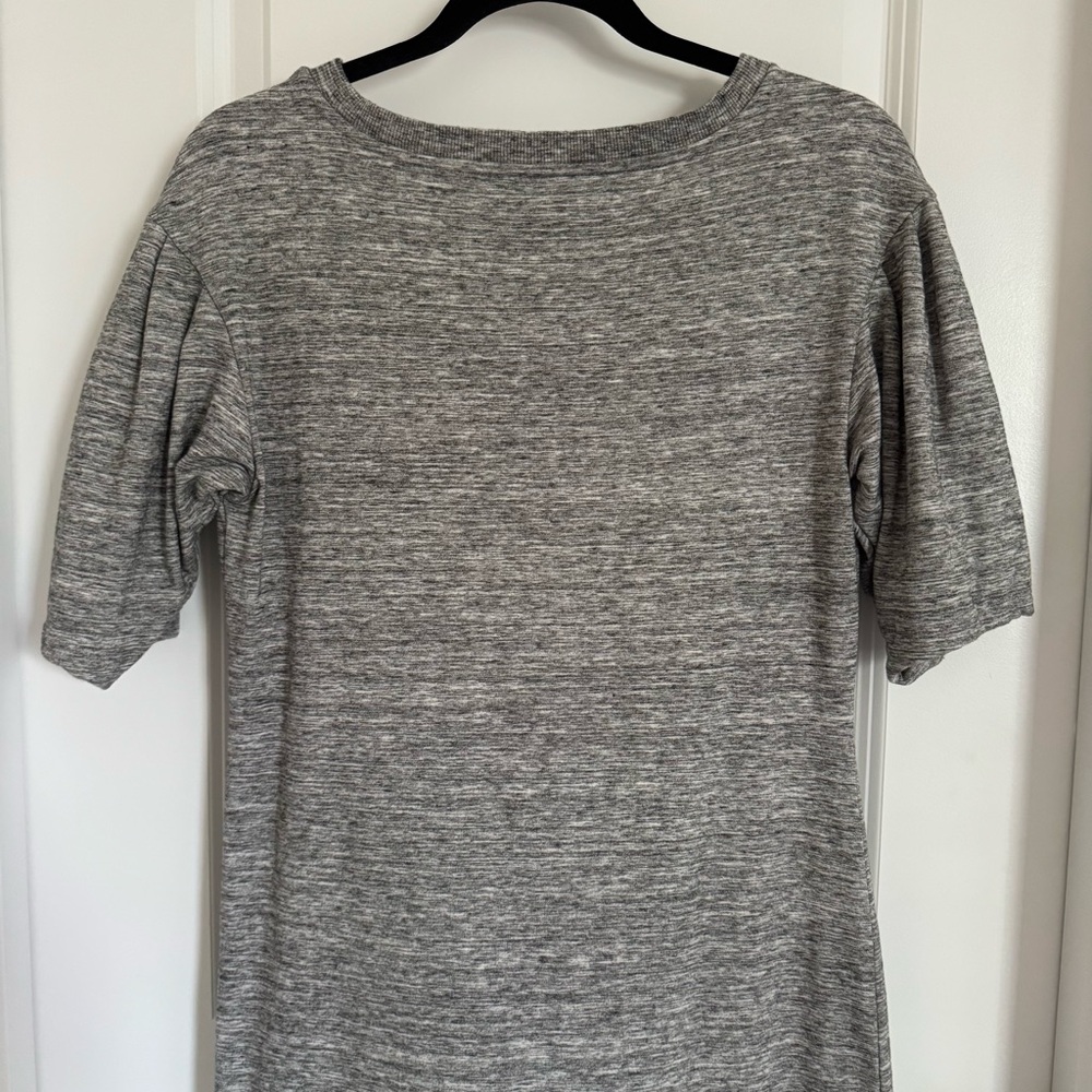 Daily Ritual Heather Gray Mini Dress, XS - Picture 6 of 12